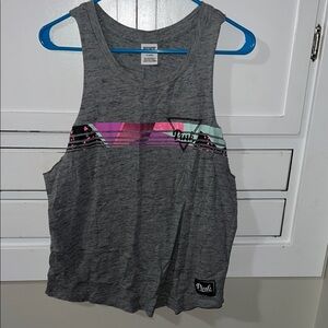PINK Victoria's Secret Grey Women's Tank Top